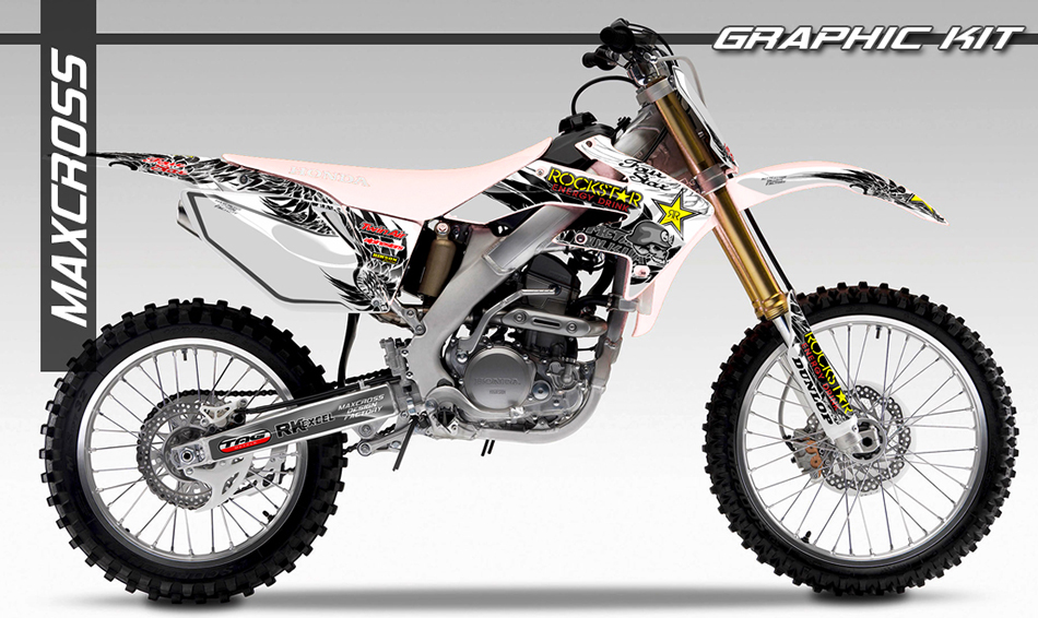 HONDA CRF-R CRF-X 2004-2019 METALMULISHA ROCKSTAR STYLE